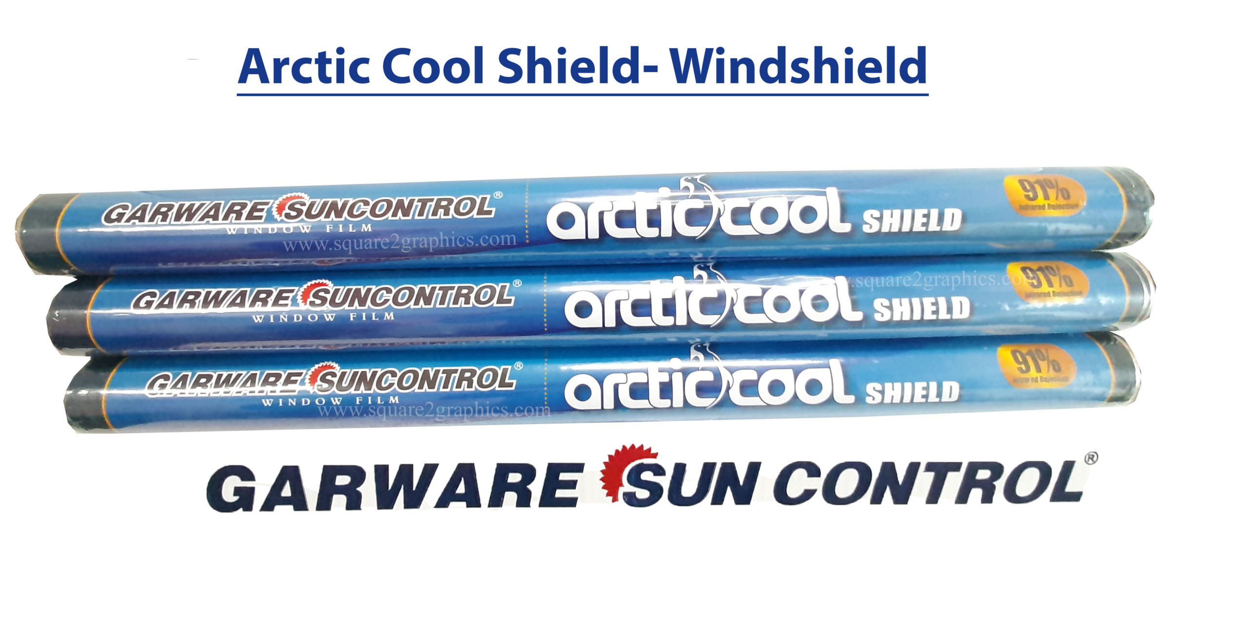Arctic Cool Windshield Film - Garware High Heat Rejection Film